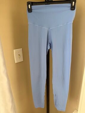 Aerie Offline 7/8 leggings light blue